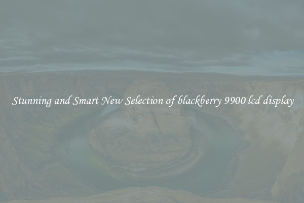 Stunning and Smart New Selection of blackberry 9900 lcd display